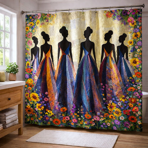 Ebony Glow Shower Curtain GFTOTP17567