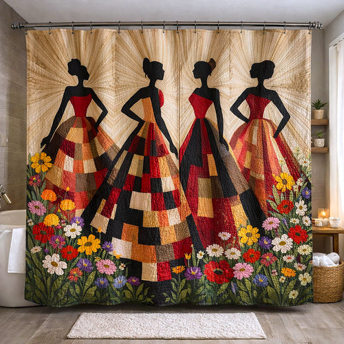 Ebony Glow Shower Curtain GFTOTP17568