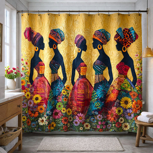 Ebony Glow Shower Curtain GFTOTP17570