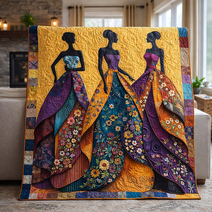 Ebony Glow Quilted Blanket GFTOTP17572