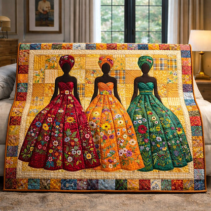 Ebony Glow Quilted Blanket GFTOTP17574