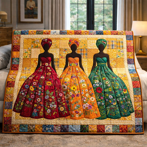 Ebony Glow Quilted Blanket GFTOTP17574