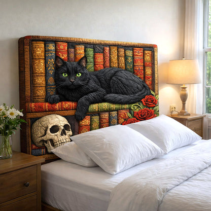 Literary Haven Quilted Headboard Slipcover GFTOTP17650