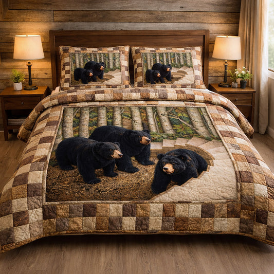 Rustic Guardian 3-Piece Quilted Bedding Set GFTOTP17658