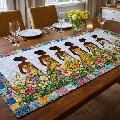 Ebony Glow Quilted Table Runner GFTOTP17664