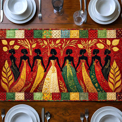 Ebony Glow Quilted Table Runner GFTOTP17667