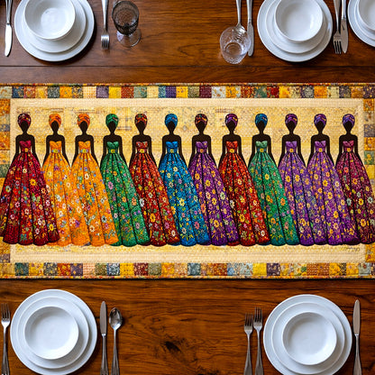 Ebony Glow Quilted Table Runner GFTOTP17668