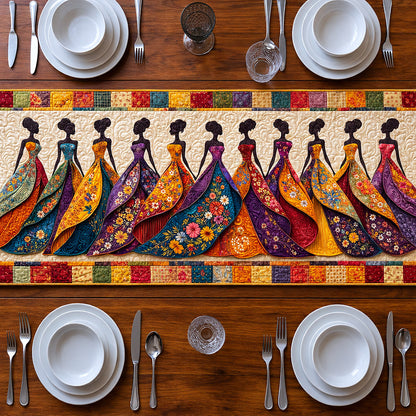 Ebony Glow Quilted Table Runner GFTOTP17669