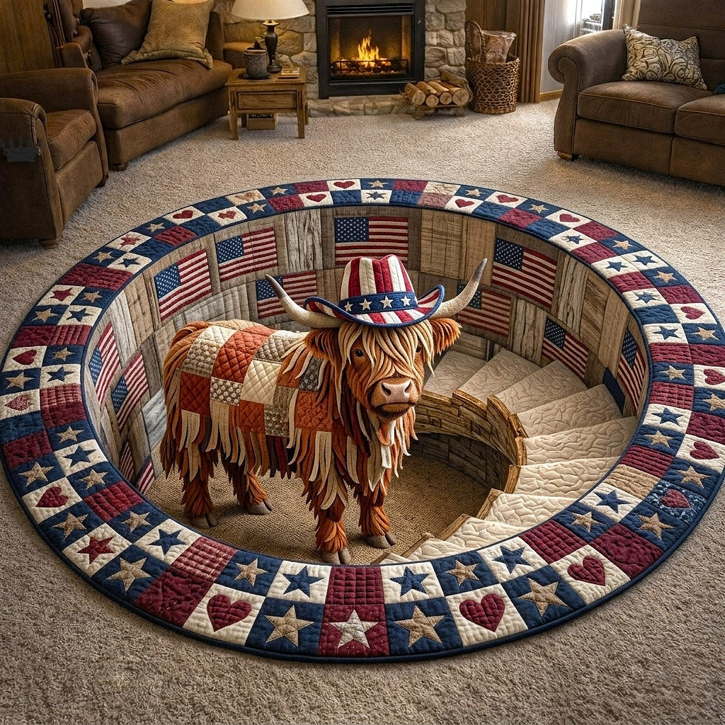 Liberty Legacy Quilted Round Mat GFTOTP17688