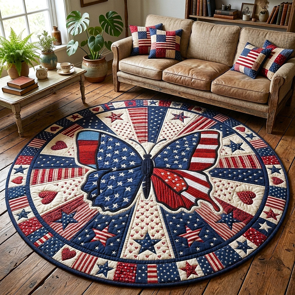 Liberty Legacy Quilted Round Mat GFTOTP17689