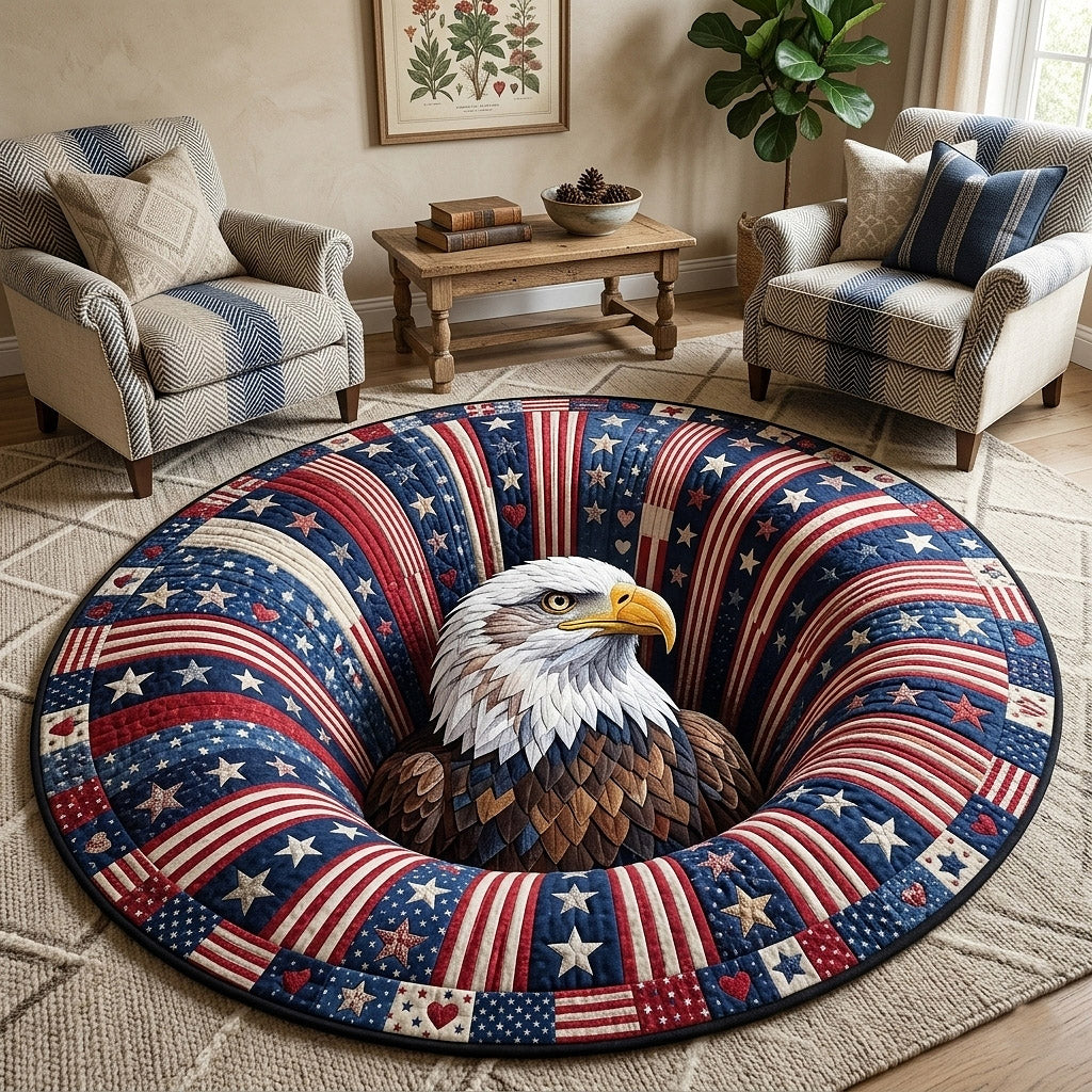 Liberty Legacy Quilted Round Mat GFTOTP17693