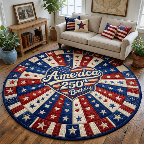 Liberty Legacy Quilted Round Mat GFTOTP17694