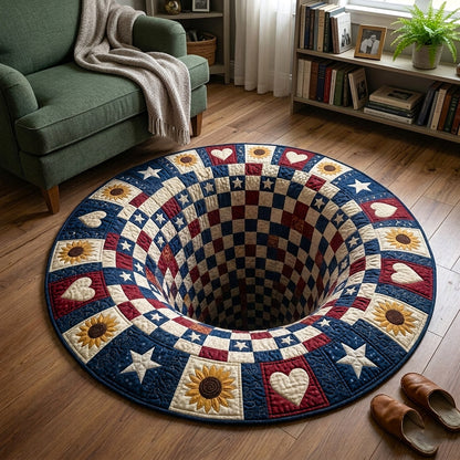 Liberty Legacy Quilted Round Mat GFTOTP17697