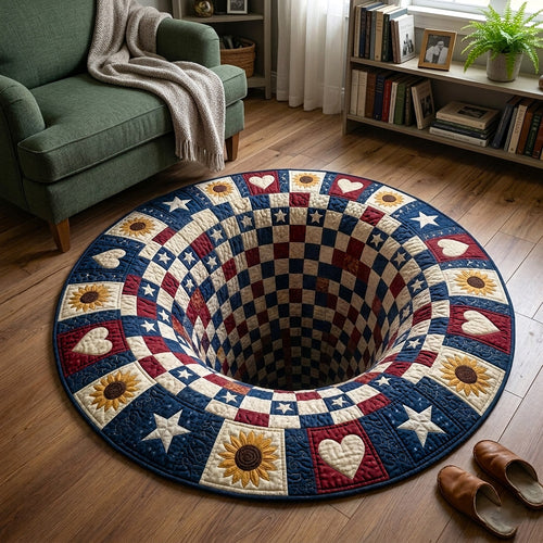Liberty Legacy Quilted Round Mat GFTOTP17697