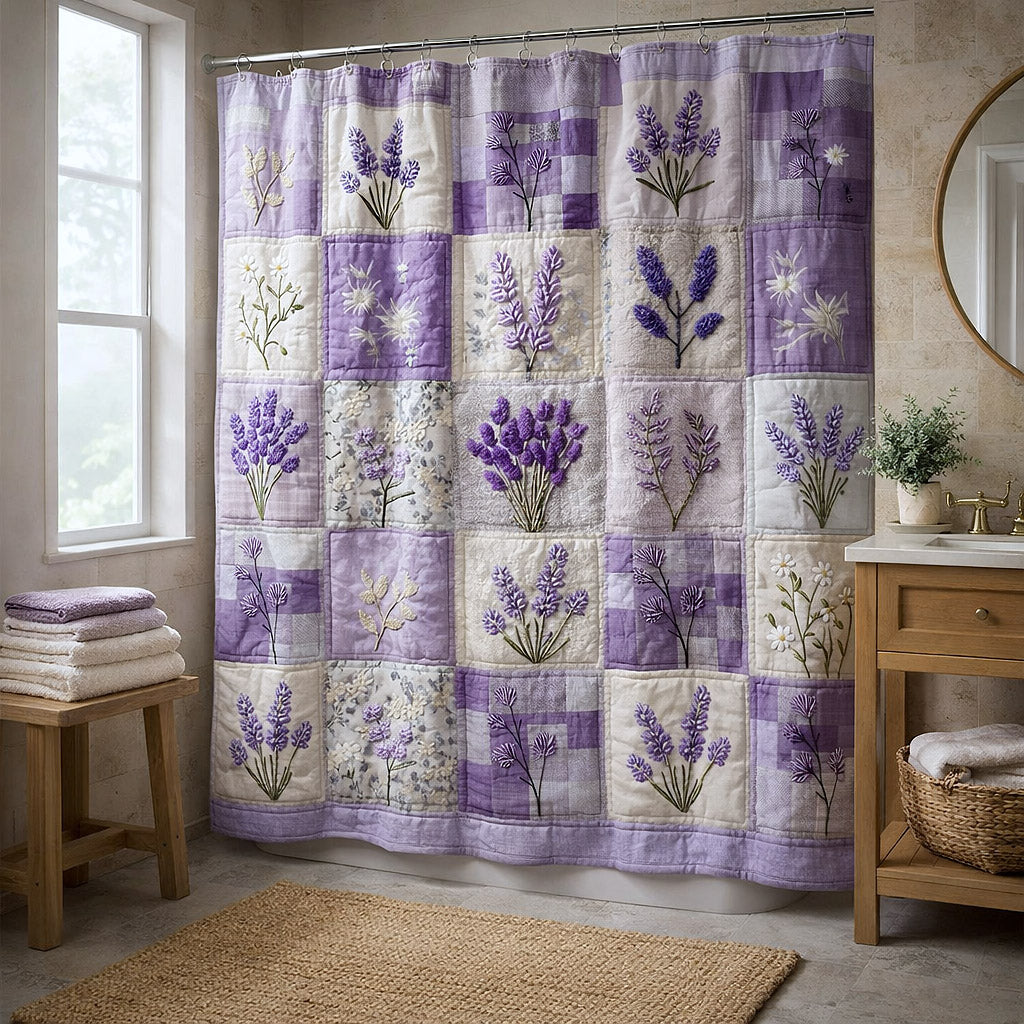 Petal Panels Shower Curtain GFTOTP17719