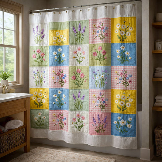 Petal Panels Shower Curtain GFTOTP17720