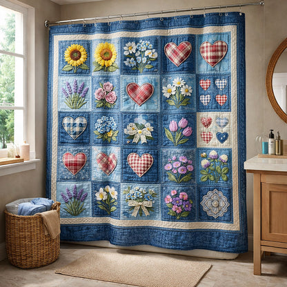 Petal Panels Shower Curtain GFTOTP17722