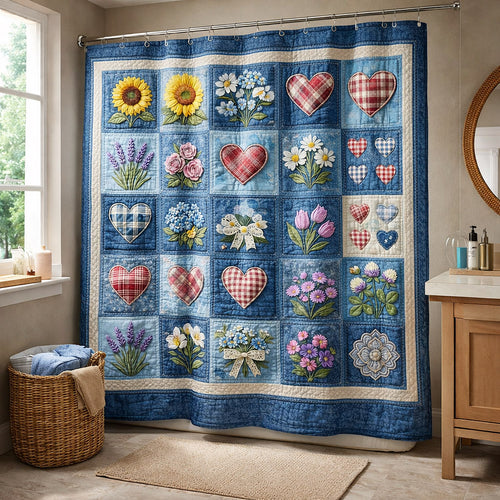 Petal Panels Shower Curtain GFTOTP17722