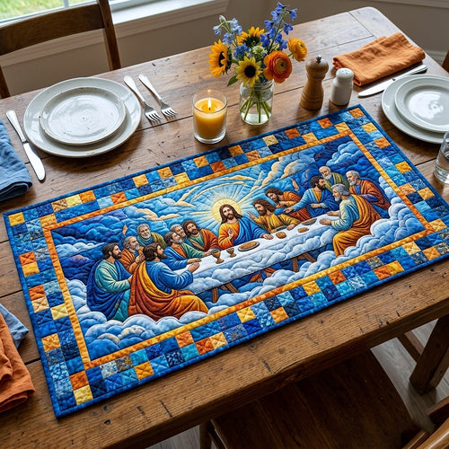 Sacred Supper Quilted Table Runner GFTOTP17811