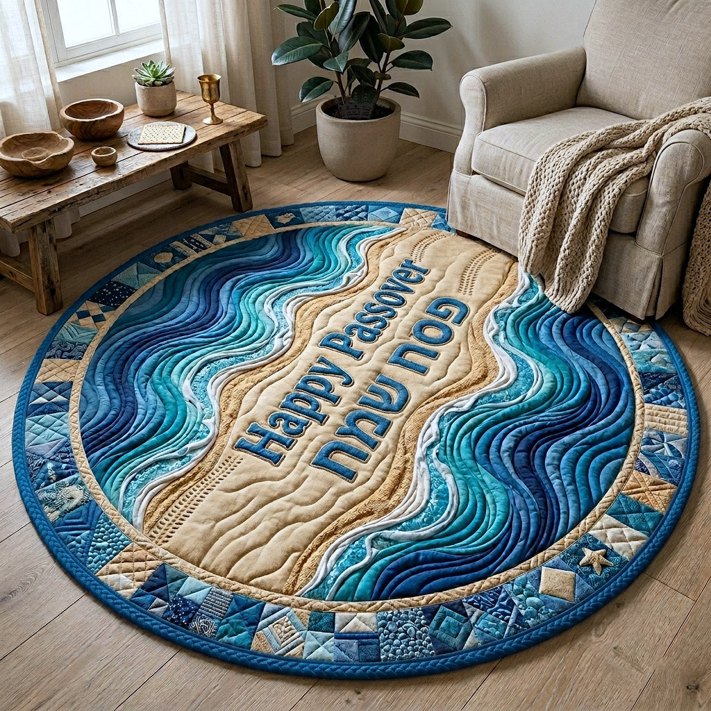 Passover Heritage Quilted Round Mat GFTOTP17907