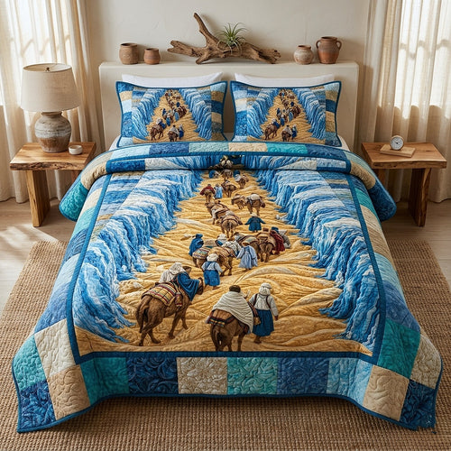 Passover Heritage 3-Piece Quilted Bedding Set GFTOTP17916