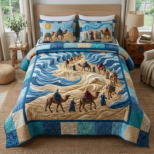 Passover Heritage 3-Piece Quilted Bedding Set GFTOTP17918