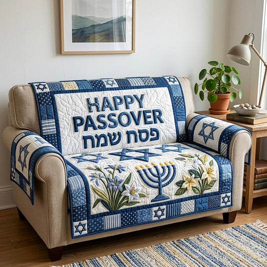 Passover Heritage Quilted Sofa Cover GFTOTP17930