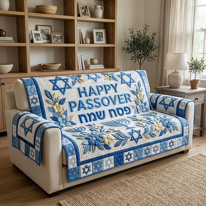 Passover Heritage Quilted Sofa Cover GFTOTP17931