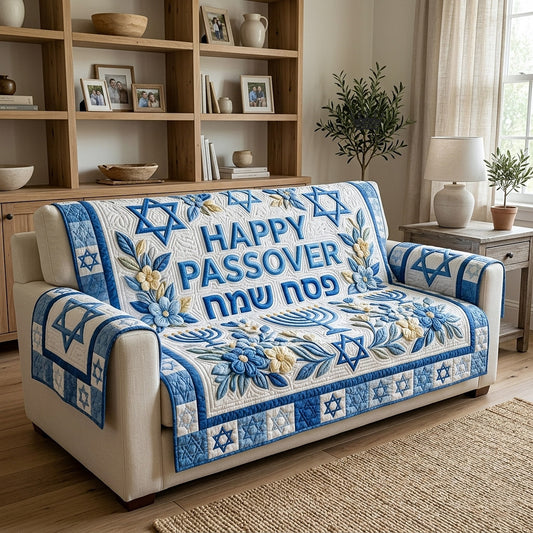 Passover Heritage Quilted Sofa Cover GFTOTP17931