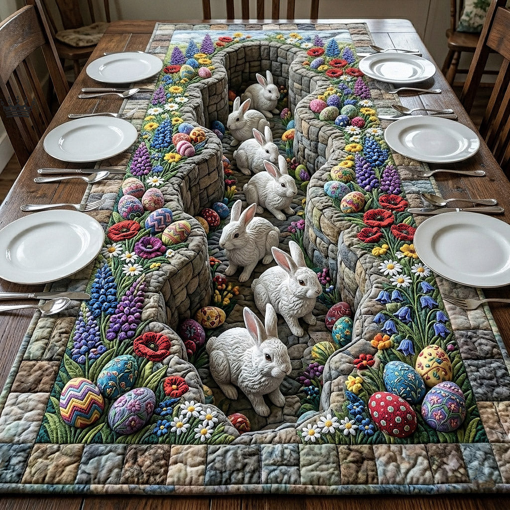Happy Easter Quilted Table Runner GFTOTP17936
