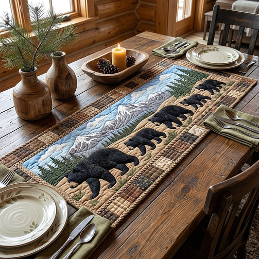 Rustic Guardian Quilted Table Runner GFTOTP17961
