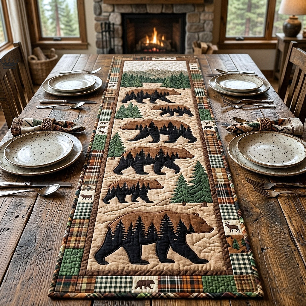 Rustic Guardian Quilted Table Runner GFTOTP17963