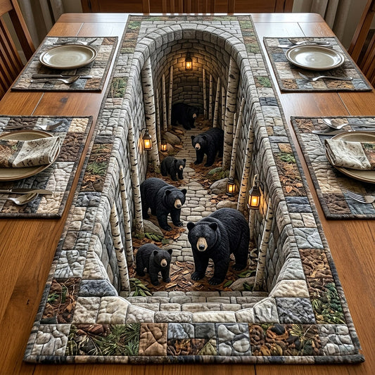 Rustic Guardian Quilted Table Runner GFTOTP17966