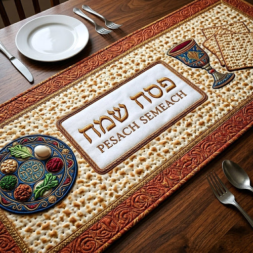 Passover Seder Quilted Table Runner GFTOTP17995