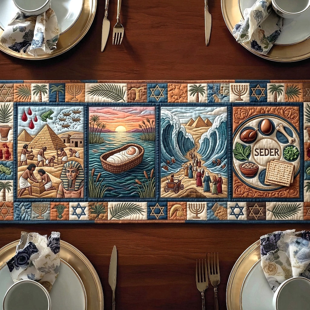 Passover Seder Quilted Table Runner GFTOTP17996