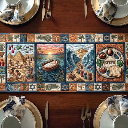 Passover Seder Quilted Table Runner GFTOTP17996