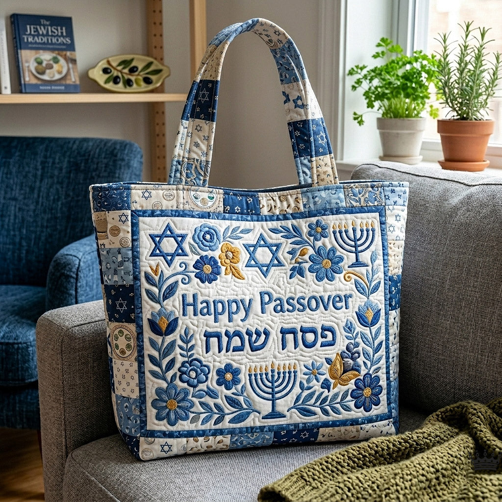 Passover Heritage Quilted Tote Bag GFTOTP18001