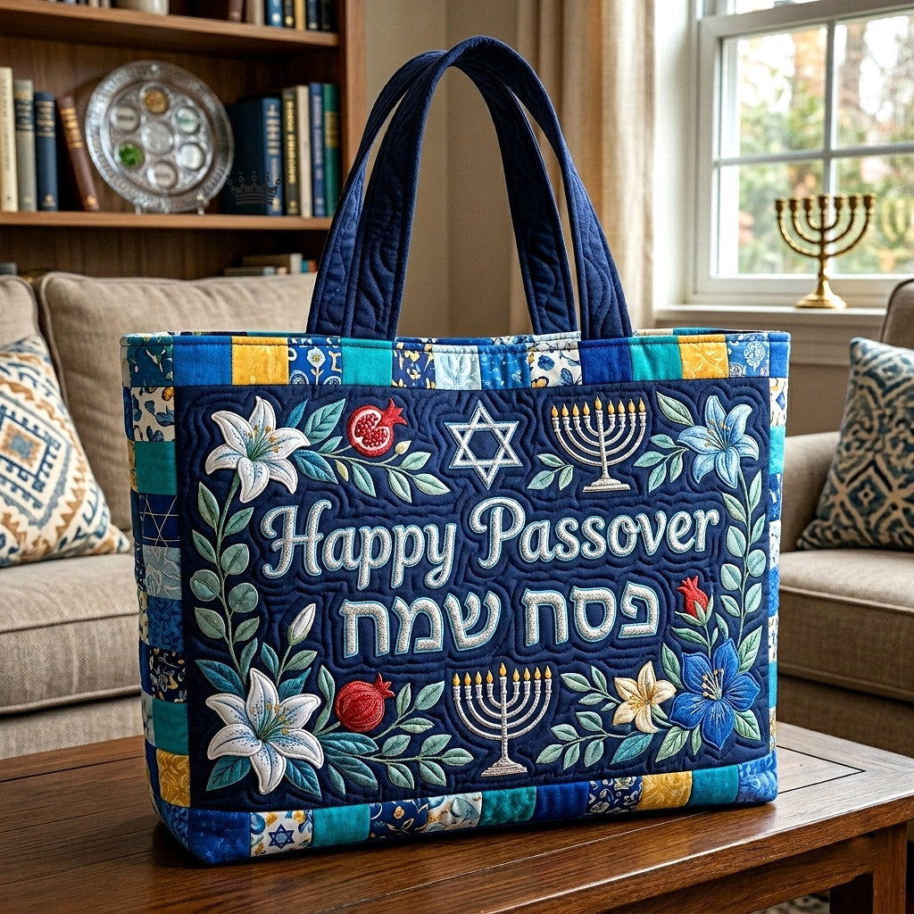 Passover Heritage Quilted Tote Bag GFTOTP18003