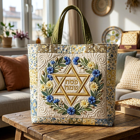 Passover Heritage Quilted Tote Bag GFTOTP18005