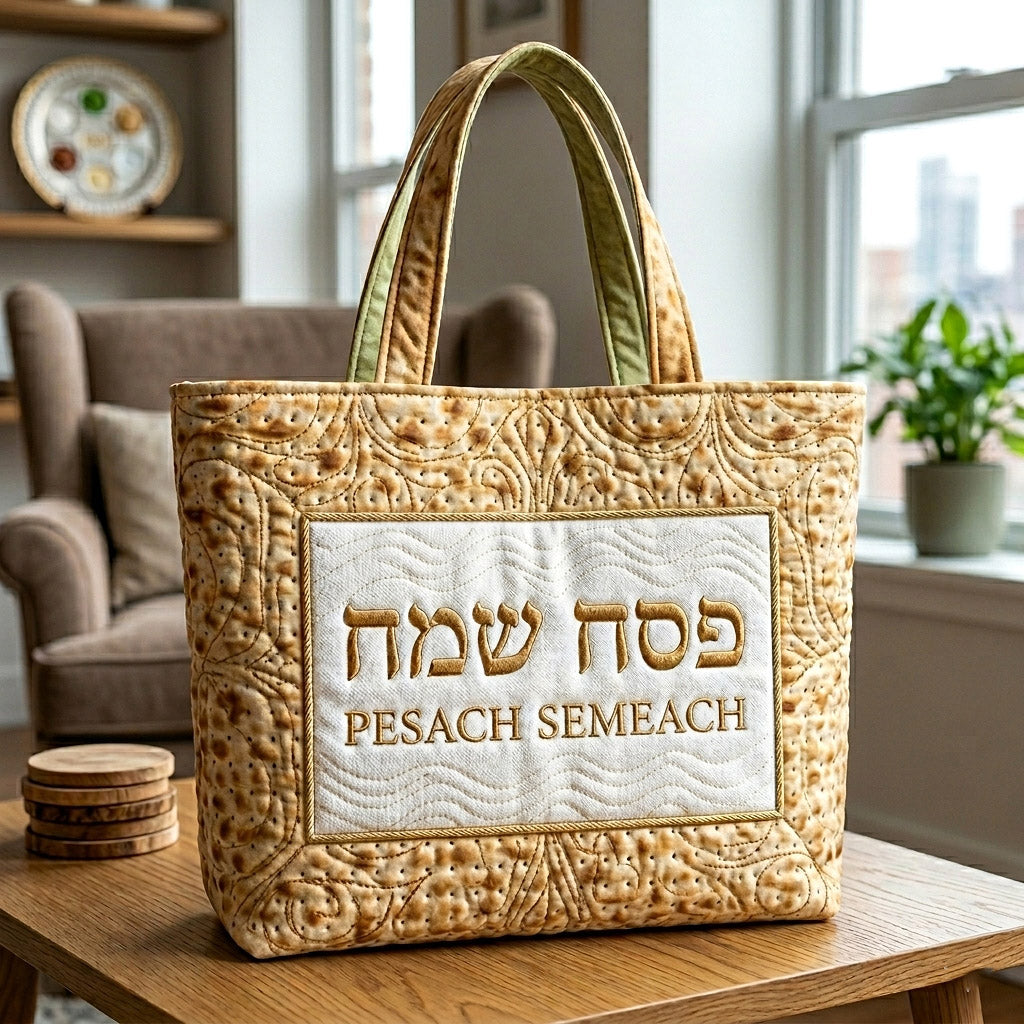 Passover Heritage Quilted Tote Bag GFTOTP18006