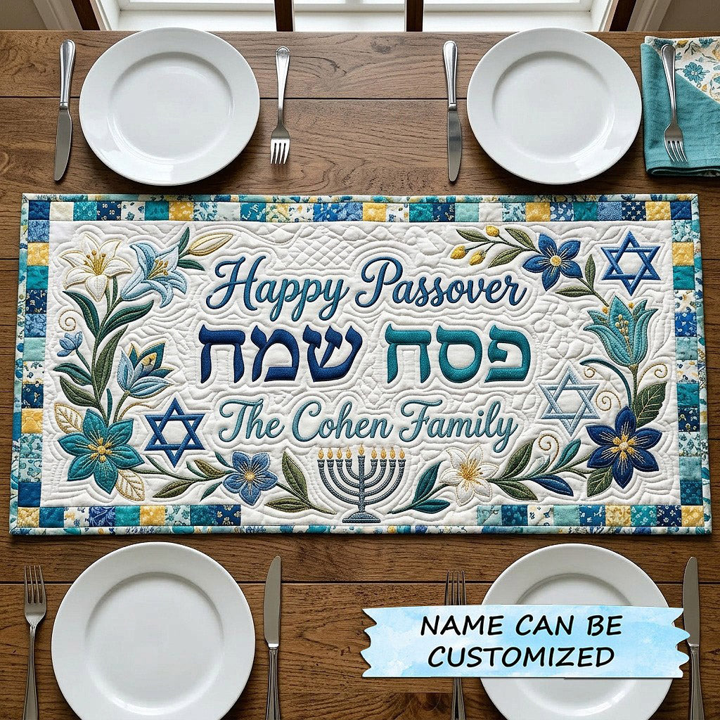 Passover Seder Quilted Table Runner QTCUZ GFTOTP18027