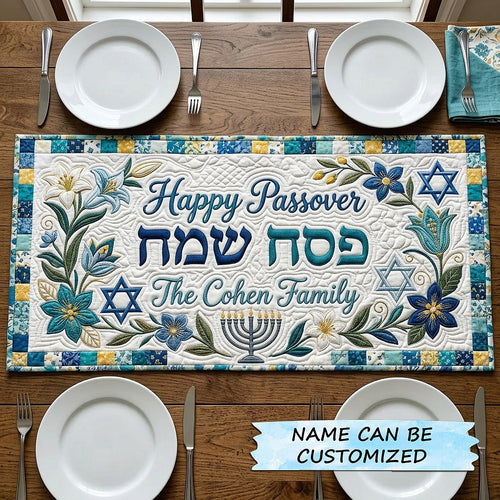 Passover Seder Quilted Table Runner QTCUZ GFTOTP18027