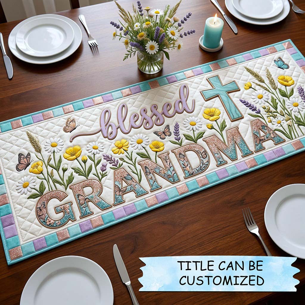 Her Keepsake Quilted Table Runner QTCUZ GFTOTP18034
