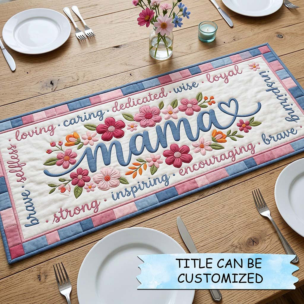 Her Keepsake Quilted Table Runner QTCUZ GFTOTP18035