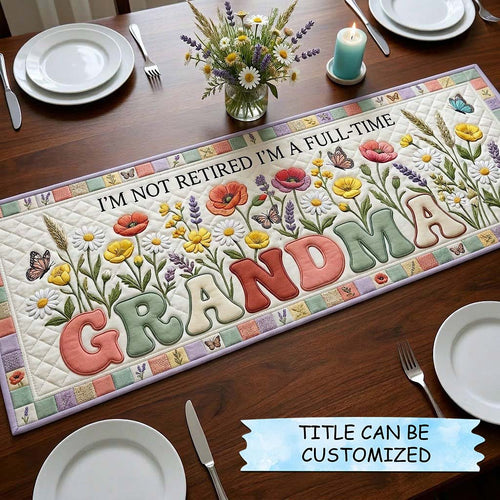 Her Keepsake Quilted Table Runner QTCUZ GFTOTP18037