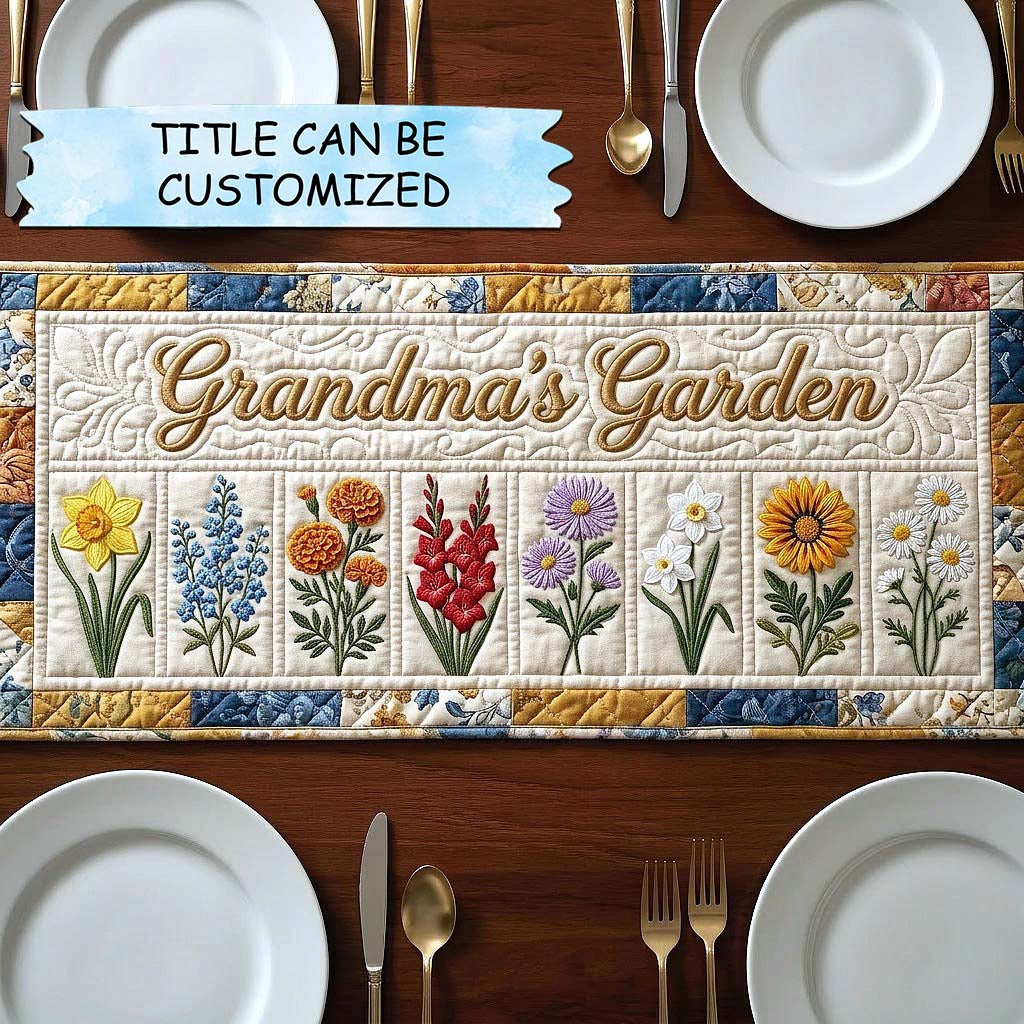 Her Keepsake Quilted Table Runner QTCUZ GFTOTP18038