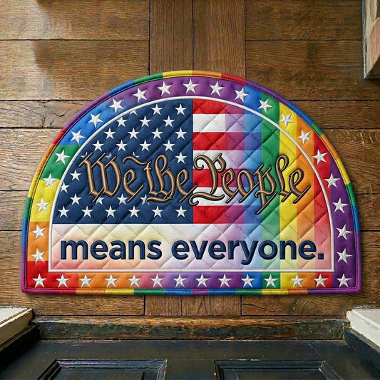 Unity Pride Quilted Welcome Mat GFTOTP18059