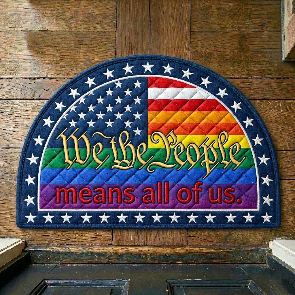 Unity Pride Quilted Welcome Mat GFTOTP18062