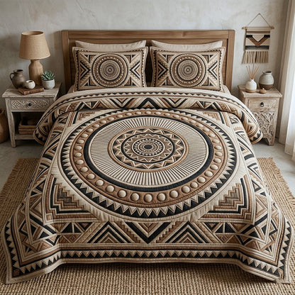 Tribal Heritage 3-Piece Quilted Bedding Set GFTOTP18135