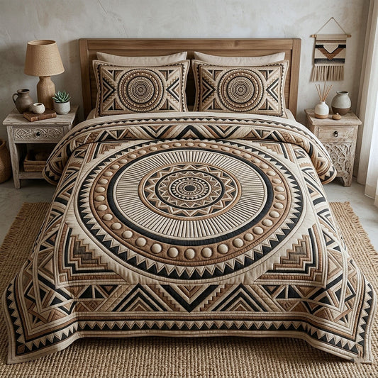 Tribal Heritage 3-Piece Quilted Bedding Set GFTOTP18135